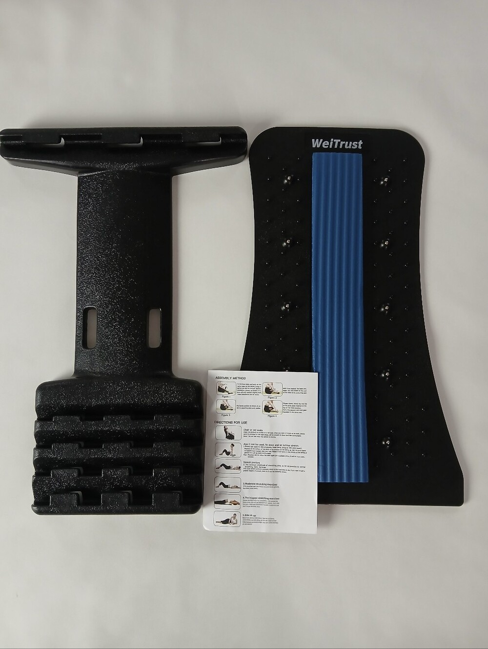 New WeiTrust Lumbar Back Support Stretching Stretcher